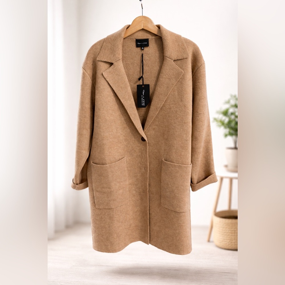 Tea n Rose Classic Tan Trench Coat